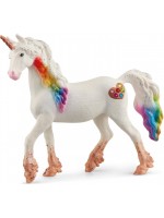 Фигурка Schleich Bayala - Еднорог цветно сърце - кобила