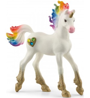 Фигурка Schleich Bayala - Еднорог цветно сърце - конче