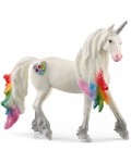 Фигурка Schleich Bayala - Еднорог цветно сърце - жребец
