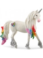 Фигурка Schleich Bayala - Еднорог цветно сърце - жребец