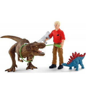 Фигурка Schleich Dinosaurs - Атаката на Тиранозавар Рекс