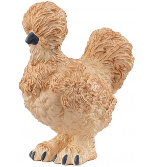 Фигурка Schleich Farm World - Китайско копринено пиле, 6 cm Фигурка Schleich Farm World - Китайско копринено пиле, 6 cm