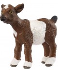 Фигурка Schleich Farm World - Коза бебе, кафяво-бяла, 4.6 cm