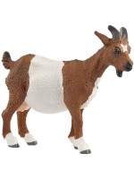 Фигурка Schleich Farm World - Коза, кафяво-бяла, 8.5 cm
