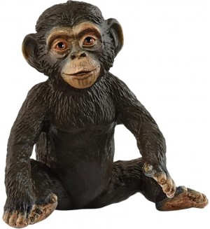Фигурка Schleich Wild Life - Шимпанзе бебе, 3.5 cm