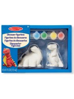 Фигурки за оцветяване Melissa & Doug - Динозаври