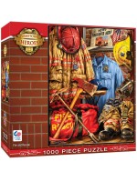 Пъзел Master Pieces от 1000 части - Пожарникари и спасители, Дона Гелснигър