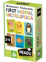 Флашкарти Headu Montessori - Моята първа енциклопедия за животни