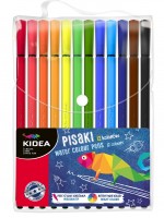 Флумастери Kidea - 12 цвята