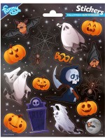 Фосфоресциращи стикери Totum - Halloween, 15 броя