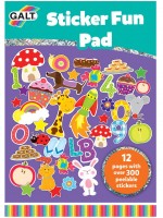 Блокче със стикери Galt Sticker Fun Pad