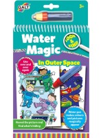 Магическа книжка за рисуване с вода Galt - Погледни и намери какво има в космоса