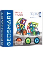 Магнитен конструктор Smart Games Geosmart - Космически камион, 42 части