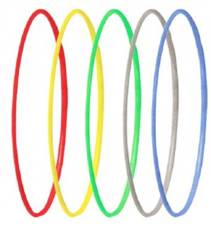 Гимнастически обръч - 70 cm, асортимент