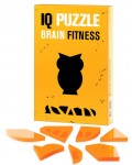 Главоблъсканица IQ Puzzle - Бухал, 7 части