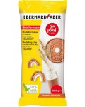 Глина за моделиране Eberhard Faber - EFA Plast classic, 1 kg, кафява