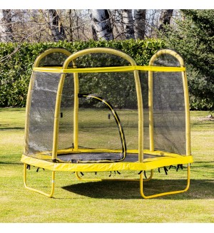 Голям батут Chipolino - Party, 215 cm, жълт