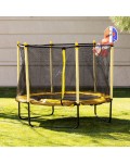 Голям батут Chipolino - Sporty, с баскетболен кош, 140 cm