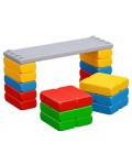 Голям детски конструктор Marioinex - Строителни блокове, 23 части