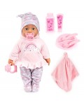 Говореща кукла Bayer - Бебе Анабела, 46 cm