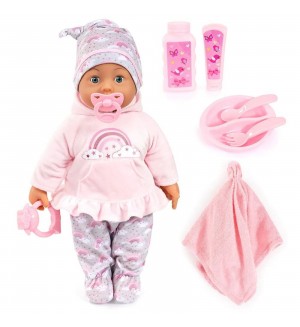 Говореща кукла Bayer - Бебе Анабела, 46 cm