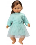 Говореща кукла Skrallan - Със синя рокля, 45 cm