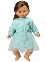 Говореща кукла Skrallan - Със синя рокля, 45 cm
