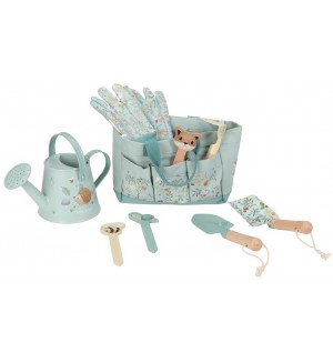 Градинарски комплект Little Dutch Forest Friends - Garden Adventures, 10 части