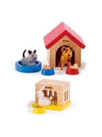 Игра Hape - Домашни любимци, мини мебели Игра Hape - Домашни любимци, мини мебели