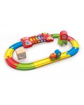 Дървена игра Hape - Железница, сензорна