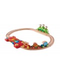 Дървена игра Hape - Железница, музикална