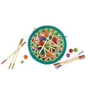 Дървена игра Hape - С издърпване на клечки