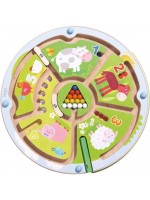 Детска магнитна игра Haba - Числа с животни