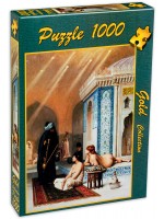 Пъзел Gold Puzzle от 1000 части - Харемски басейн