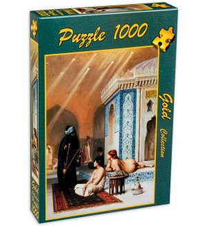 Пъзел Gold Puzzle от 1000 части - Харемски басейн