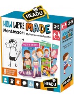 Образователна игра Headu Montessori - Как сме направени