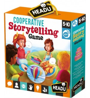 Кооперативна игра Headu Montessori - Разкажи приказка