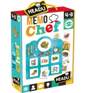 Детска мемори игра Headu - Кухня