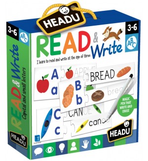 Образователна игра Headu - Първи умения, Прочети и напиши