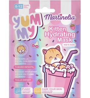 Хидратираща лист маска за лице Martinelia - Yummy, Коте