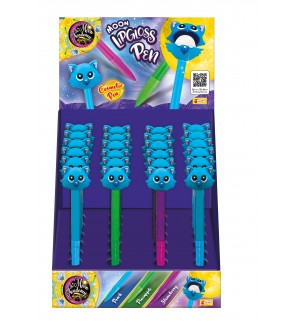 Химикалка с гланц за устни Lisciani Giochi Moon Academy - Асортимент