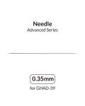 Игла за аерограф Gaahleri - Advanced Series, GHAD-39/68, 0.35 mm (GAA-40454)