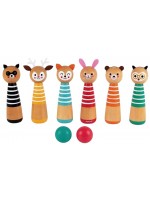 Игра с кегли Janod - My First Skittles, дървена Игра с кегли Janod - My First Skittles, дървена