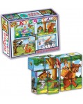 Игра с кубчета -  6 приказки, 12 броя