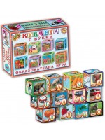 Игра с кубчета - Букви, 12 броя