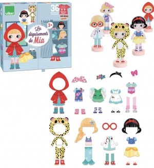 Игра с магнити VIlac - Гардеробът на Миа