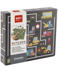 Игра със стикери Apli Kids - Лабиринти