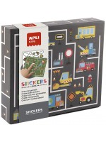 Игра със стикери Apli Kids - Лабиринти
