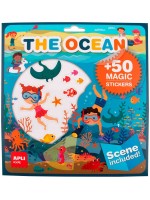 Игра със стикери Apli Kids - Океан