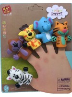 Игра за пръсти Finger Puppet - Диви животни